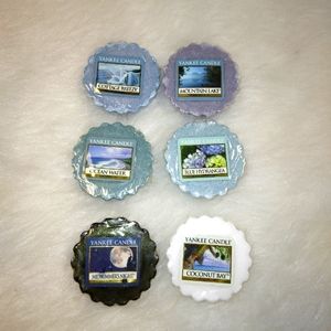 CANDLE Yankee Candle Wax Tart Melts, Mountain Lake Cottage Breeze Ocean …